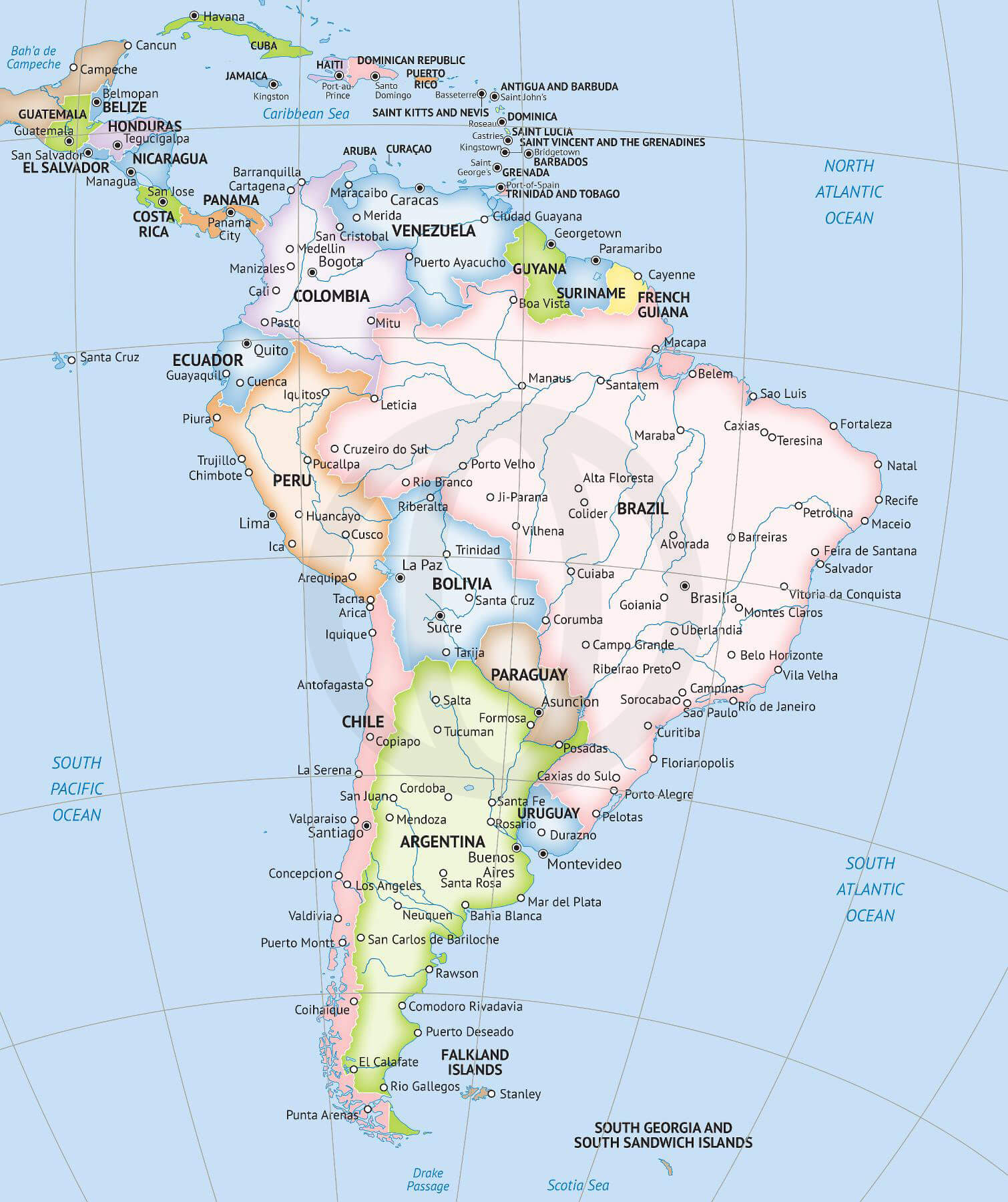 must visit countries in south america