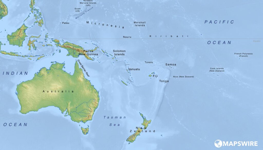 Australia and Oceania